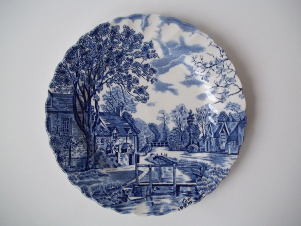 Dessertteller "Cotswold" Blau