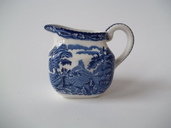 Milchkännchen klein "Woodland" Blau RAR