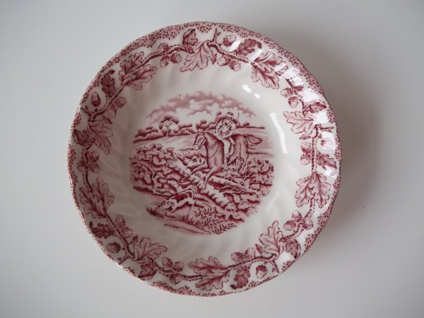 Suppenteller "Country Life" Rot