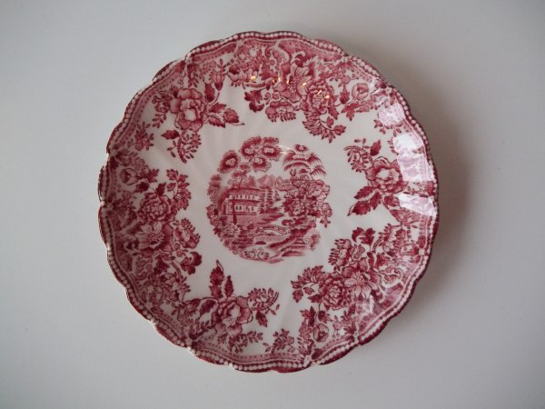 Untertasse "Tonquin" Rot