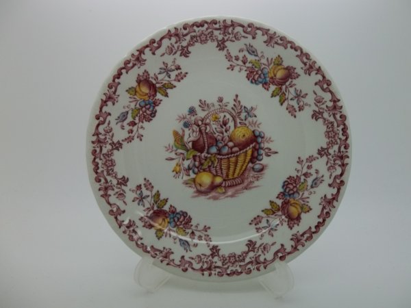 Untertasse "Fruits &amp; Flowers" Rot Bunt