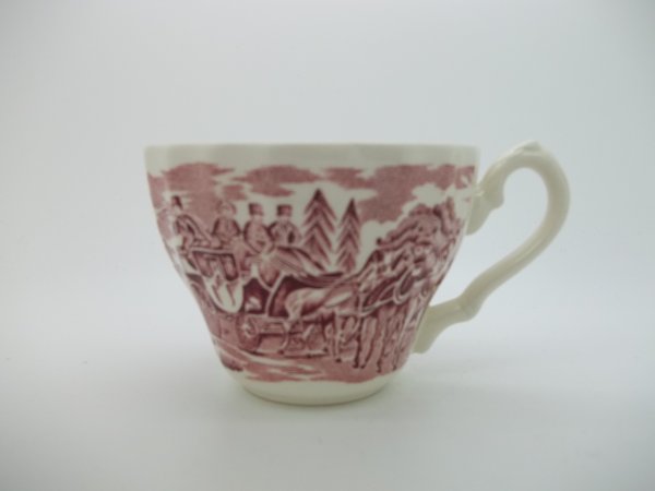 Kaffeetasse "Royal Mail" Rot