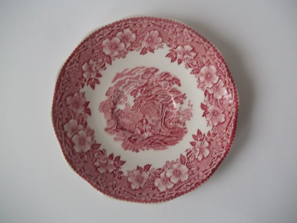 Untertasse "Woodland" Rot
