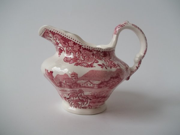 Milchkännchen "Rhine" Rot