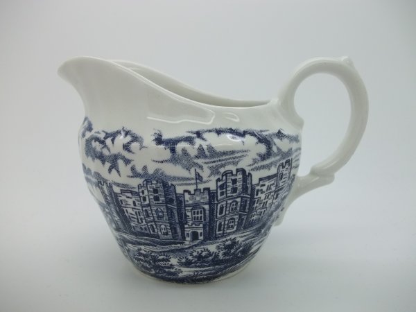 Milchkännchen &quot;Olde Country Castles&quot; Blau