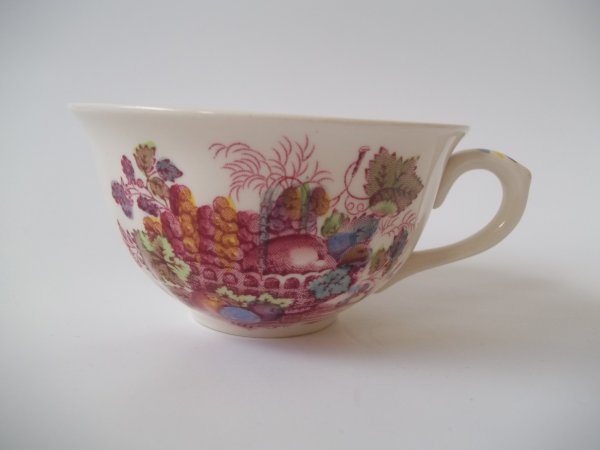 Teetasse "Fruit Basket" Rot Bunt