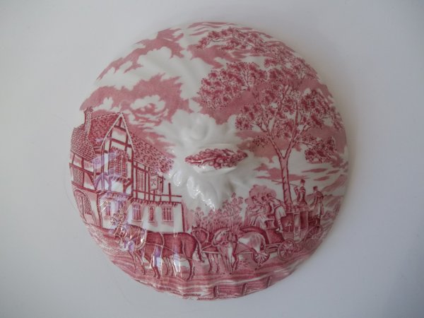 Deckel für Deckelschüssel "Coaching Days" Rot