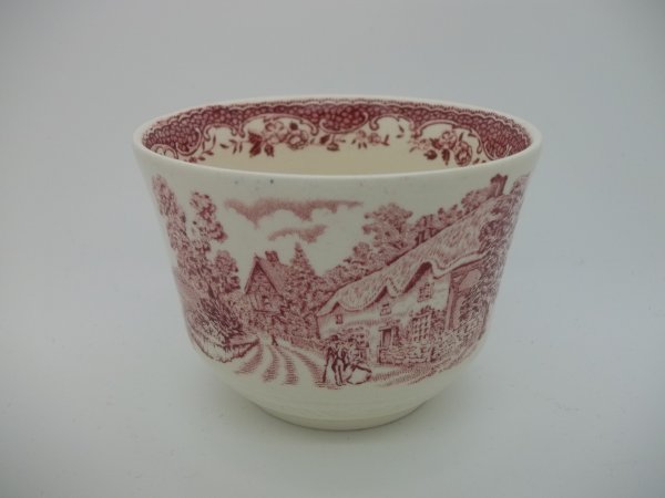 Zuckerbecher &quot;Olde England&quot; Rot