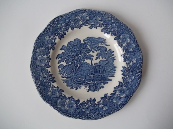 Essteller "Woodland" Blau