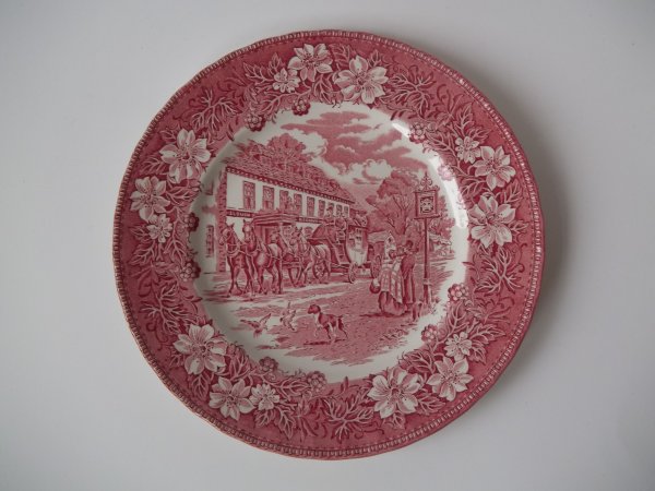 Essteller "Coaching Taverns" Rot