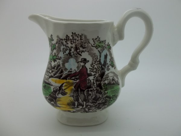 Milchkännchen "The Hunter" Braun Bunt