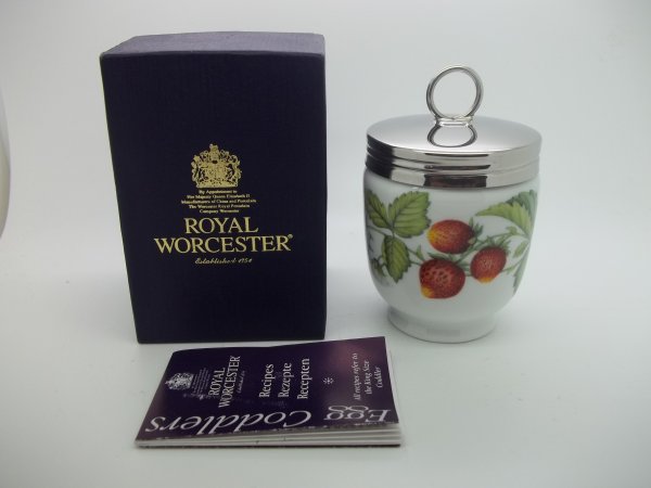 Egg Coddler "Strawberries" King Size