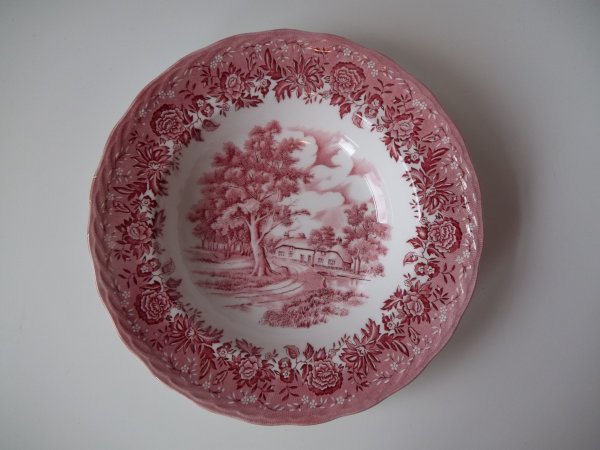 Suppenteller "Country Style" Rot