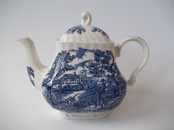 Teekanne "The Hunter" Blau 1b