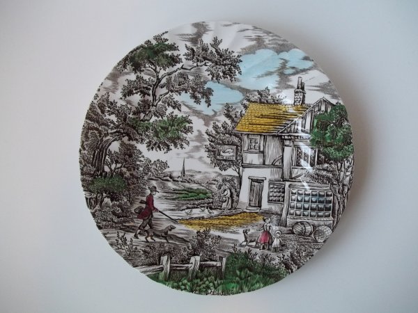 Essteller "The Hunter" Braun Bunt