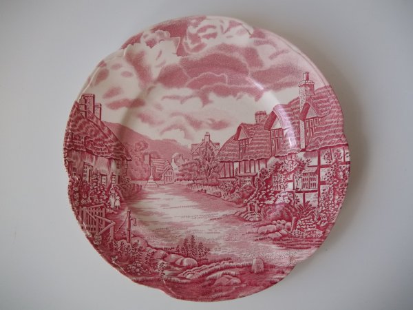 Essteller "Olde English Countryside" Rot 1b