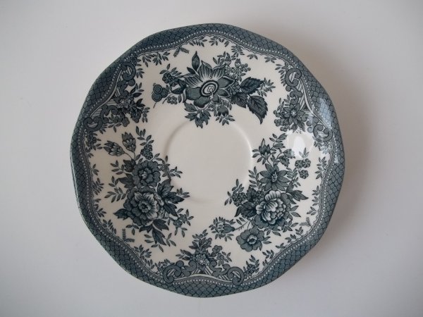 Untertasse "Asiatic Pheasants" Grün