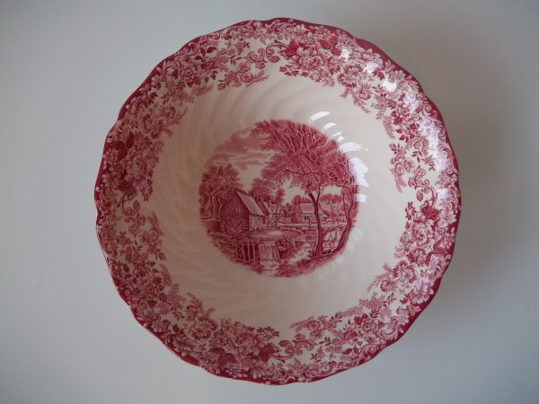 Schüssel mittel "Mill Stream" Rot