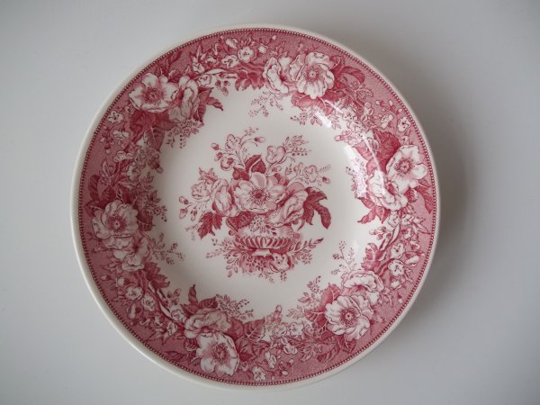 Suppenteller "Balmoral" Rot