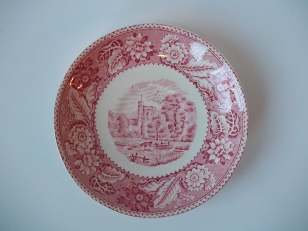 Untertasse "Woodland" Rot