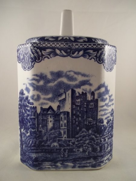 Teedose "Old Britain Castles" Blau 1b