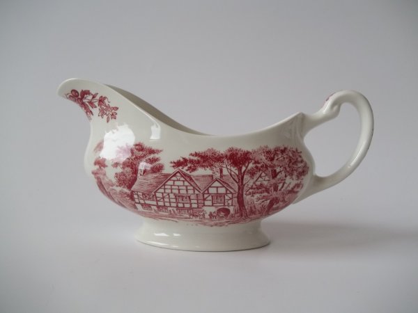 Sauciere "Merrie England" Rot