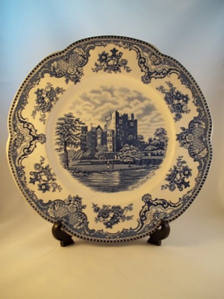 Essteller "Old Britain Castles" Blau 1b