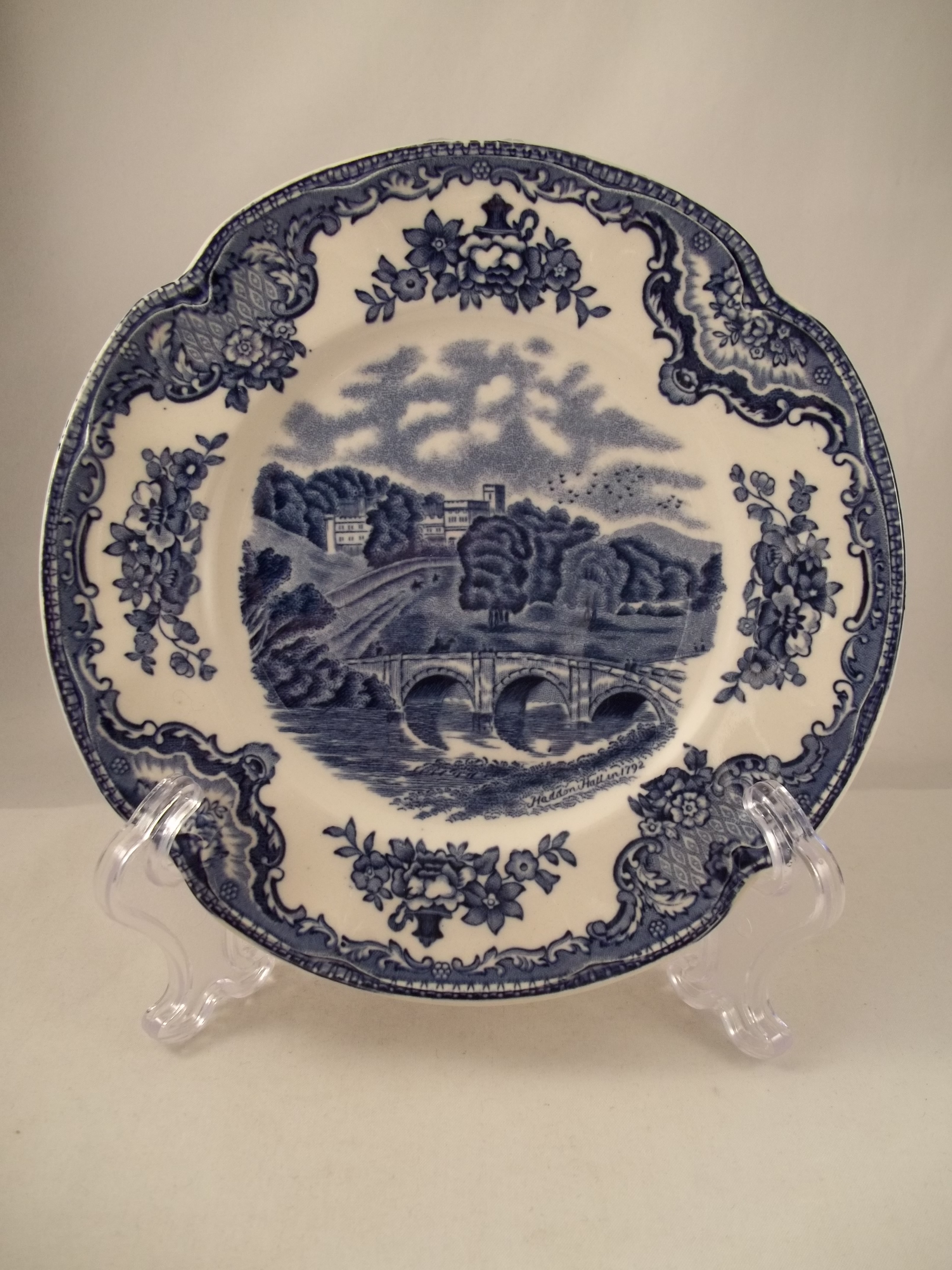 Brot & Butter Teller Johnson Bros. Old Britain Castles Blau | My Home Is My Castle