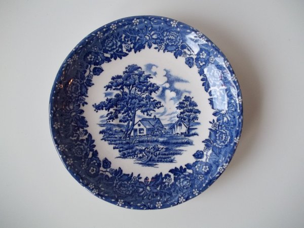 Untertasse "Country Style" Blau