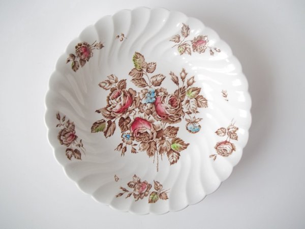 Suppenteller "Devon Sprays" Braun Bunt