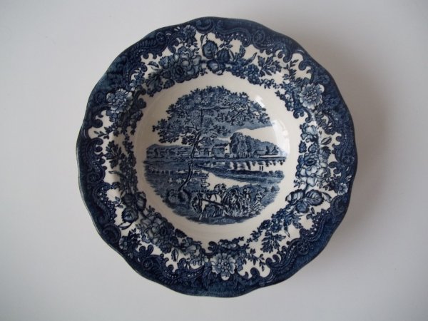 Salatschüssel klein Avon Scenes" Blau