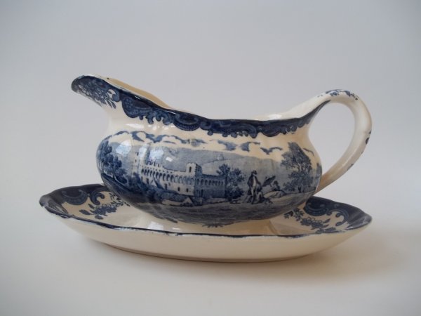 Sauciere "Avon Scenes" Blau 1b