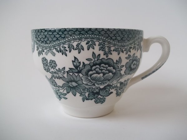 Kaffeetasse "Asiatic Pheasants" Grün