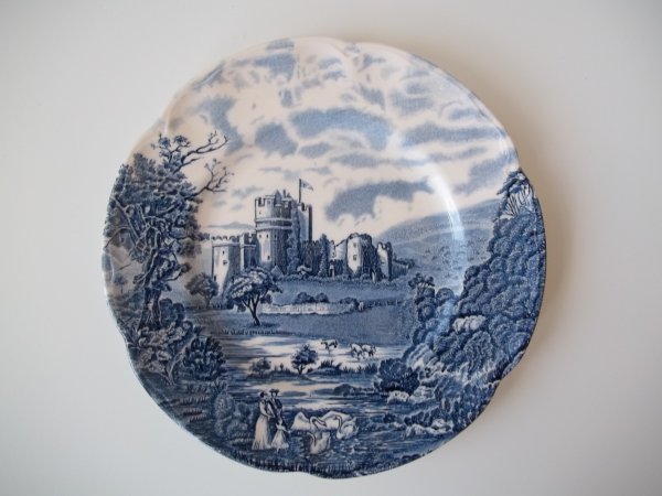 Kuchenteller &quot;Castle Story&quot; Blau