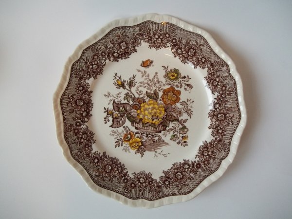 Essteller &quot;Ascot&quot; Braun Bunt