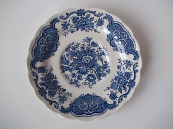 Untertasse "Windsor" Blau