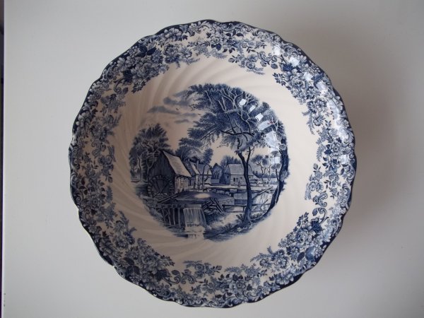 Schüssel "Mill Stream" Blau